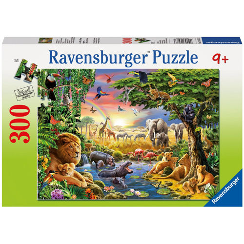 Puzzle seara in jungla 300 piese ravensburger kizo.ro imagine 2022 protejamcopilaria.ro