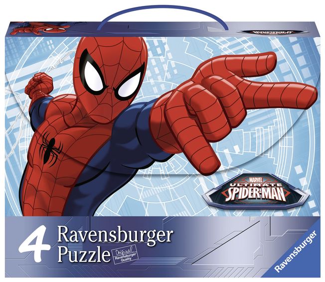Puzzle spiderman 2x64 si 2x81 piese ravensburger