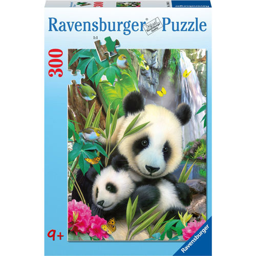Puzzle ursi panda 300 piese ravensburger imagine