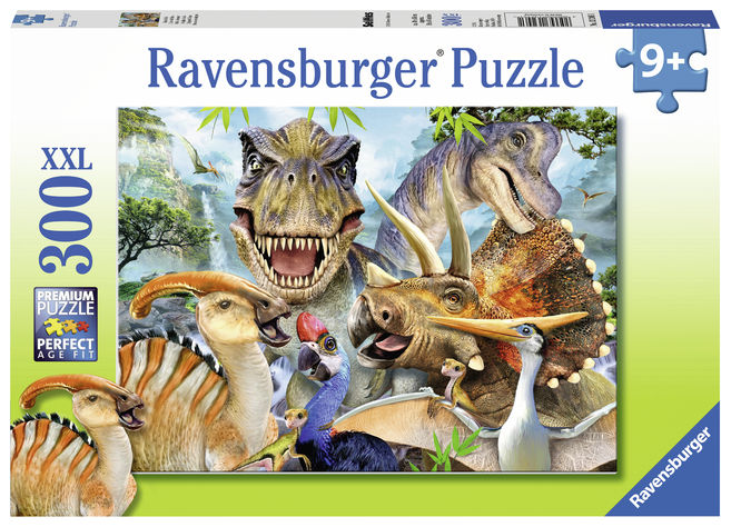 Puzzle poza dinozaurilor 300 piese ravensburger kizo.ro imagine 2022 protejamcopilaria.ro