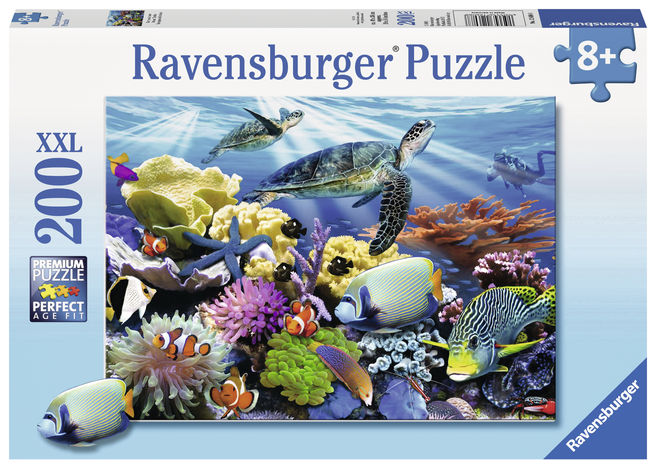 Puzzle pesti oceanici 200 piese ravensburger kizo.ro imagine 2022 protejamcopilaria.ro