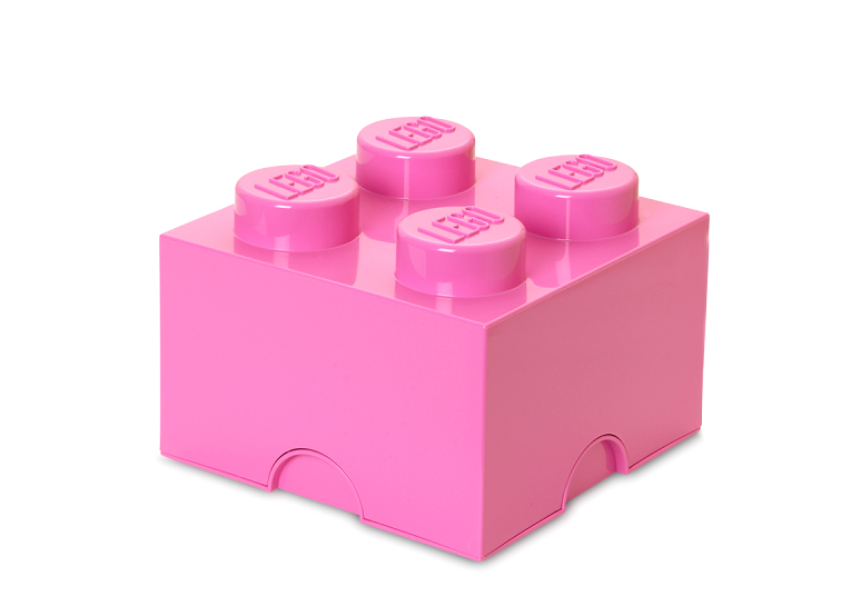 Cutie depozitare lego 2×2 roz kizo.ro imagine 2022 protejamcopilaria.ro
