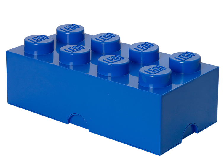 Cutie depozitare lego 2×4 albastru inchis kizo.ro imagine 2022 protejamcopilaria.ro