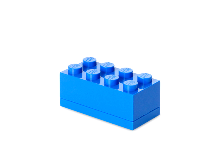 Mini cutie depozitare lego 2×4 albastru inchis kizo.ro imagine 2022 protejamcopilaria.ro