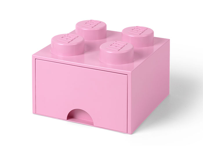 Cutie depozitare lego 2×2 cu sertar roz kizo.ro imagine 2022 protejamcopilaria.ro