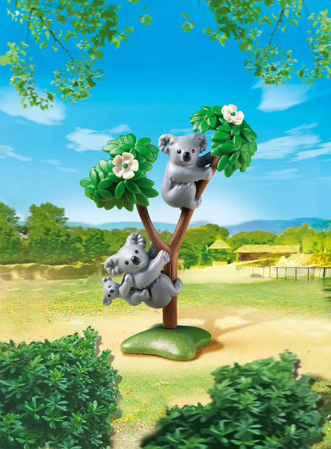 Familie de koala playmobil city life - 2