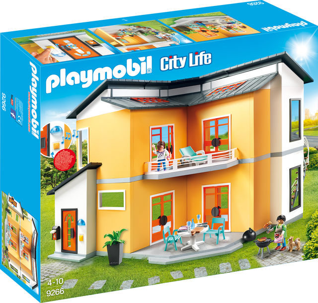 Casa moderna playmobil city life kizo.ro imagine 2022 protejamcopilaria.ro