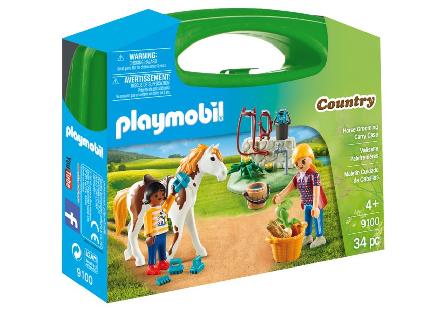 Set portabil copii cu cal playmobil country kizo.ro imagine 2022 protejamcopilaria.ro