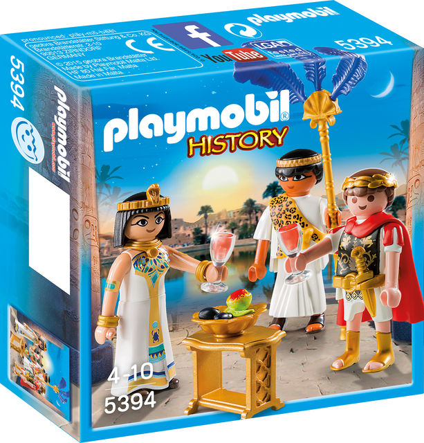 Caesar si cleopatra playmobil history