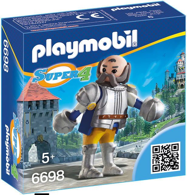 Regatul si gardianul in armura playmobil super4