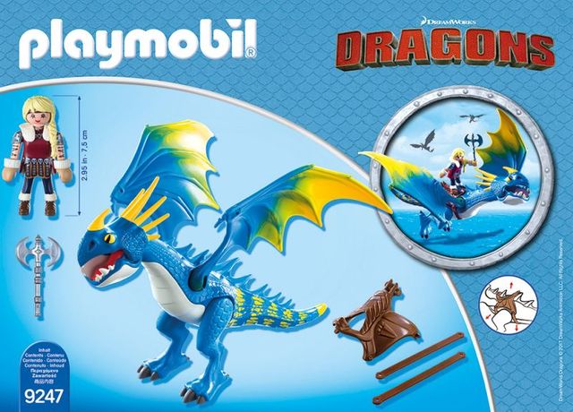 Astrid si stormfly playmobil dragons - 2