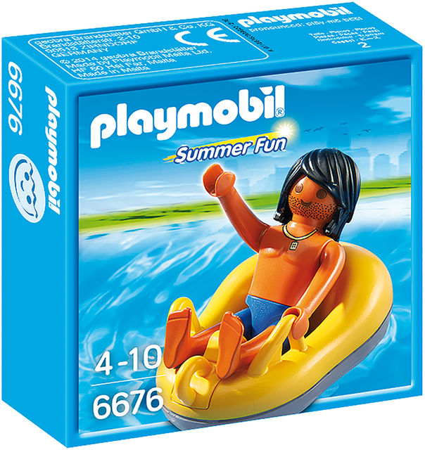 Barcuta pentru rau galbena playmobil summer fun