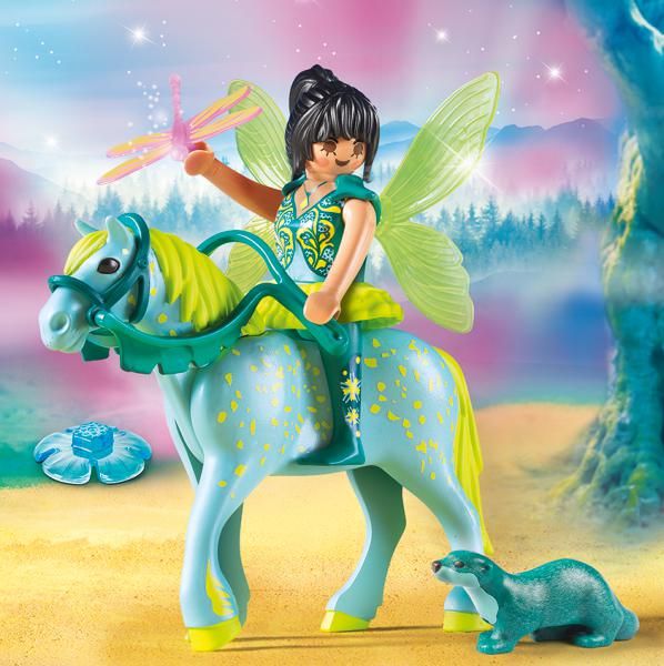 Zana cu calul ei playmobil fairies - 1