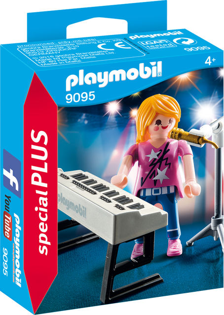 Figurina cantareata cu orga playmobil